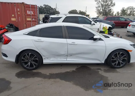 2021 Honda Civic Sport из США, поврежденный, VIN 2HGFC2F80MH511446